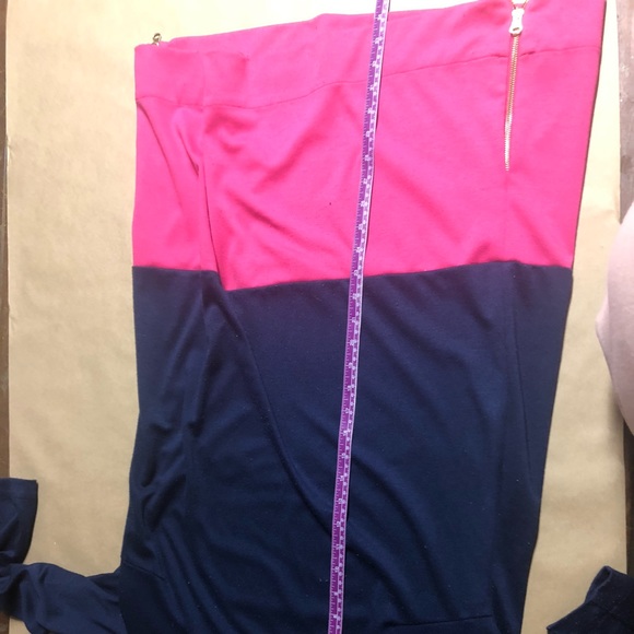 Colorblock dress- cute and cozy for winter! - Picture 3 of 3